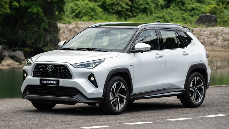 Ngoại thất xe Toyota yaris cross