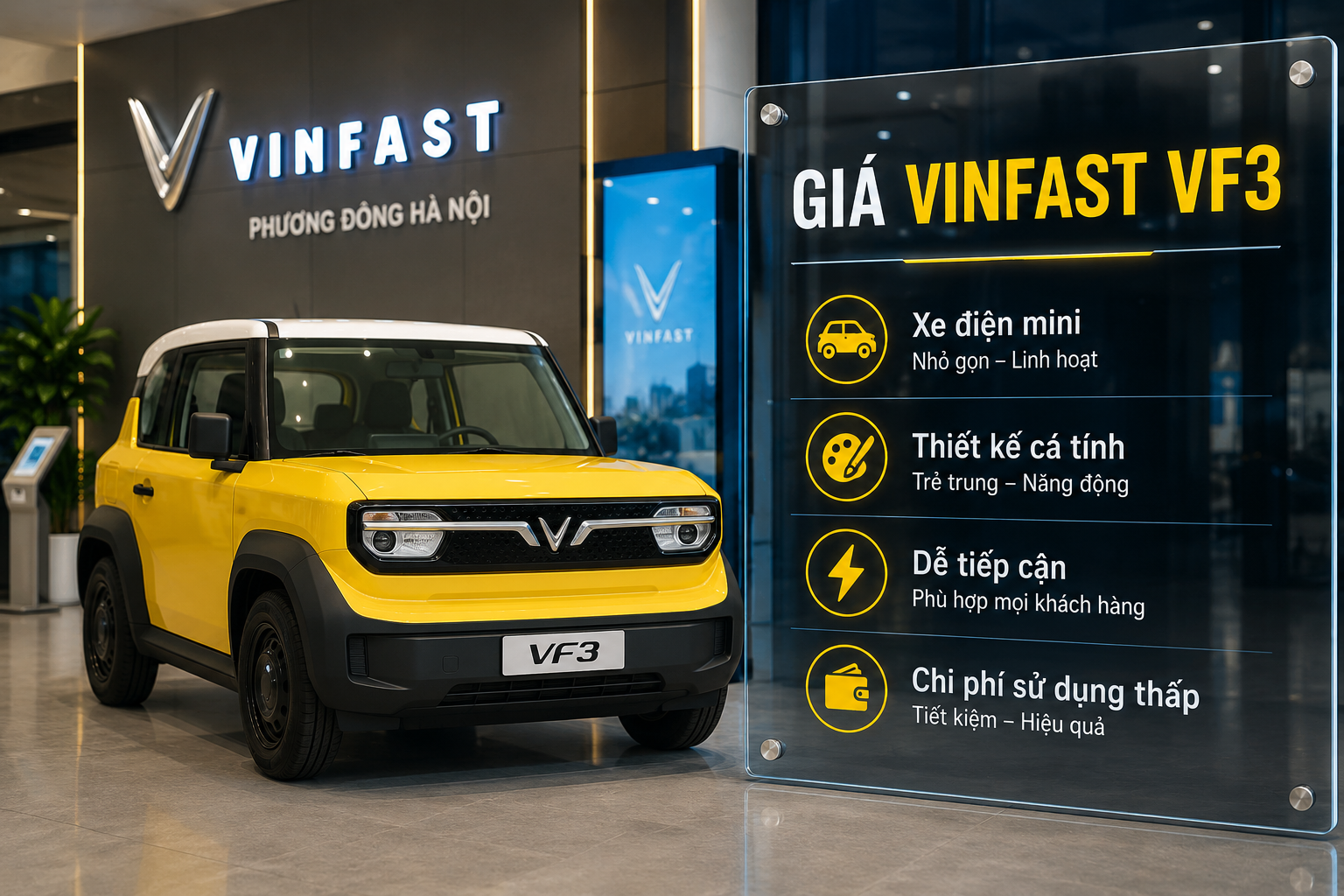 Giá xe Vinfast VF3 mới nhất 02